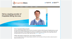Desktop Screenshot of hospitalistbillers.com